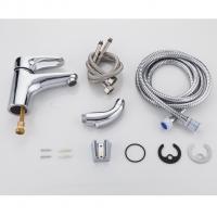 Смеситель для раковины 40к F1268 FRAP с гигиенической лейкой (литой, п/гайку,  ХРОМ, латунь)