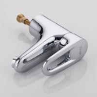 Смеситель для раковины 40к F1268 FRAP с гигиенической лейкой (литой, п/гайку,  ХРОМ, латунь)