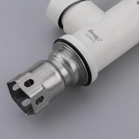 Смеситель для кухни 35к F40899-1 FRAP (выс.пов.излив, п/гайку, БЕЛЫЙ, нерж.сталь)