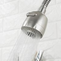 Смеситель для кухни 35k F44899-1 FRAP (гибкий излив, 2х реж. аэратор, п/гайку, САТИН, нерж.сталь)