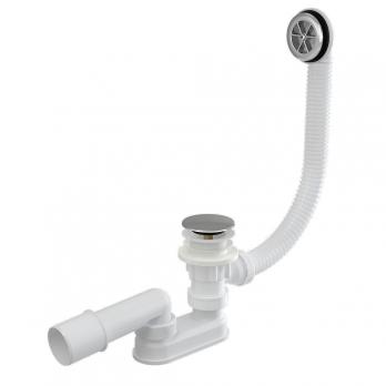 Обвязка для ванны 57 см click/clack хромирован.пластик A505CRM/AG210132160 Alcadrain