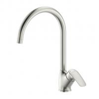 Смеситель для кухни 35к Milardo RORBN0JM05 "Rora"  высокий пов. излив, п/гайку, САТИН