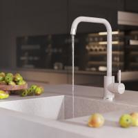 Смеситель для кухни 35к MIXLINE ML-GS12 (302) песочный высок. излив