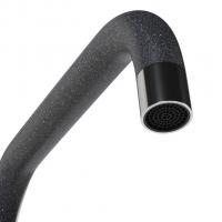 Смеситель для кухни 35к MIXLINE ML-GS12 (309) темно-серый высок. излив