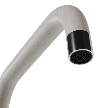 Смеситель для кухни 35к MIXLINE ML-GS12 (331) белый высок. излив