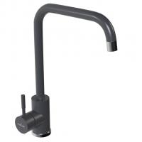 Смеситель для кухни 35к MIXLINE ML-GS12 (342) графит высок. излив