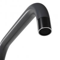 Смеситель для кухни 35к MIXLINE ML-GS12 (342) графит высок. излив