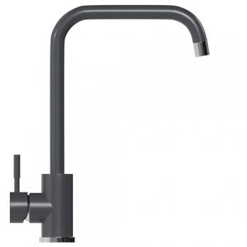 Смеситель для кухни 35к MIXLINE ML-GS12 (342) графит высок. излив