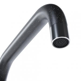Смеситель для кухни 35к MIXLINE ML-GS12 (343) антрацит высок. излив