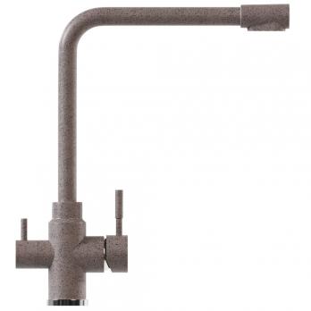 Смеситель для кухни 35к MIXLINE ML-GS13 (302) песочный с вых. для питьевого фильтра