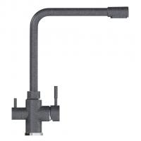 Смеситель для кухни 35к MIXLINE ML-GS13 (309) темно-серый с вых. для питьевого фильтра