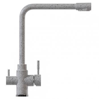 Смеситель для кухни 35к MIXLINE ML-GS13 (310) серый с вых. для питьевого фильтра