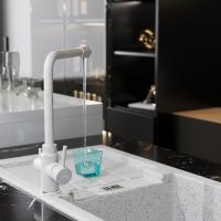 Смеситель для кухни 35к MIXLINE ML-GS13 (328) бежевый с вых. для питьевого фильтра