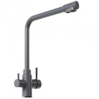 Смеситель для кухни 35к MIXLINE ML-GS13 (342) графит с вых. для питьевого фильтра