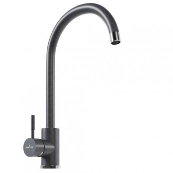 Смеситель для кухни 35к MIXLINE ML-GS15 (309) темно-серый высок. излив
