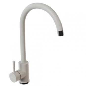 Смеситель для кухни 35к MIXLINE ML-GS15 (331) белый высок. излив