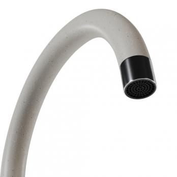 Смеситель для кухни 35к MIXLINE ML-GS15 (331) белый высок. излив