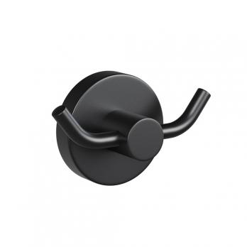 Крючок двойной ЧЕРНЫЙ HB8705-2 HAIBA