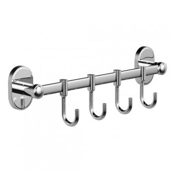 Планка 4 крючков (двиг) HB1915-4 HAIBA