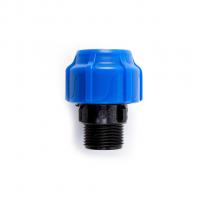 Муфта переход. ПЭ с нар. труб. резьбой 32х1 1/4'' (обж.)   SPEKTR