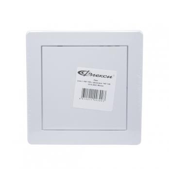 Люк ревизионный пластиковый 168*168 с фланцем 146*146 1515 АБС ФЛЕКС