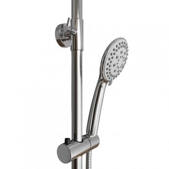 Душевая система 35к MIXLINE ML2429 излив лейка 3 позиции +лейка "Тропический душ" ХРОМ