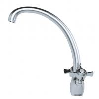 Смеситель для кухни 1/2 кер. MIXLINE ML30-031 "Classic" низкий излив