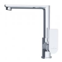 Смеситель для кухни 35k MIXLINE ML26-032 "Life" высокий излив боковая ручка