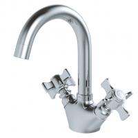 Смеситель для раковины 1/2 кер. MIXLINE ML30-042 "Classic" высокий излив