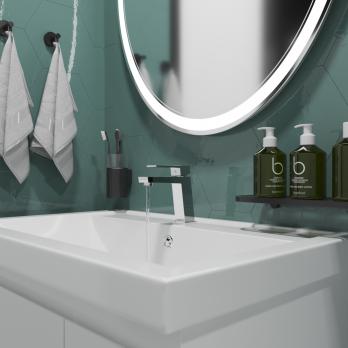 Смеситель для раковины 35k MIXLINE ML20-04 "Quadro"