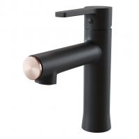 Смеситель для раковины 35k MIXLINE ML23-04 "Round Black" ЧЕРНЫЙ