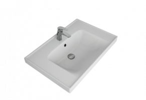 Раковина накладная "Грэйс- 70" белая (DREJA)