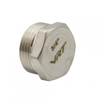 Заглушка 3/4'' нар VRT® никель