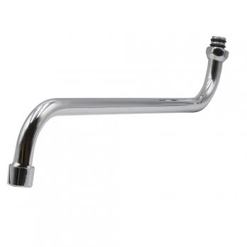 Излив для смесителя ванны 35см 1/2" трубчатый (рус) MIXLINE (подвес)