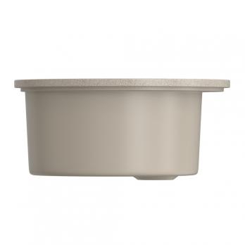 Мойкa ML-GMS01 СТАНДАРТ круглая, песочный (302), 470мм (глуб. чаши 180)