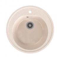 Мойкa ML-GMS02 СТАНДАРТ круглая, бежевый (328), 505мм (глуб. чаши 180)