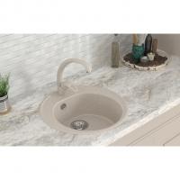 Мойкa ML-GMS02 СТАНДАРТ круглая, бежевый (328), 505мм (глуб. чаши 180)