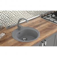 Мойкa ML-GMS02 СТАНДАРТ круглая, темно-серый (309), 505мм (глуб. чаши 180)