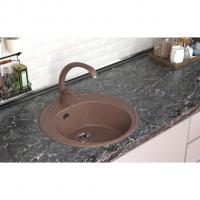 Мойкa ML-GMS02 СТАНДАРТ круглая, терракот (307), 505мм (глуб. чаши 180)