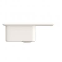 Мойка ML-GMS03 СТАНДАРТ с крылом, белый (331), 605*495*190мм