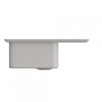 Мойка ML-GMS03 СТАНДАРТ с крылом, светло-серый (310), 605*495*190мм