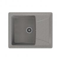 Мойка ML-GMS03 СТАНДАРТ с крылом, темно-серый (309), 605*495*190мм