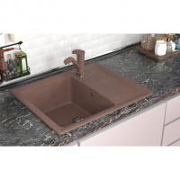 Мойка ML-GMS03 СТАНДАРТ с крылом, терракот (307), 605*495*190мм