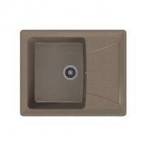 Мойка ML-GMS03 СТАНДАРТ с крылом, терракот (307), 605*495*190мм