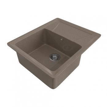 Мойка ML-GMS03 СТАНДАРТ с крылом, терракот (307), 605*495*190мм