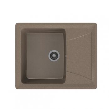 Мойка ML-GMS03 СТАНДАРТ с крылом, терракот (307), 605*495*190мм