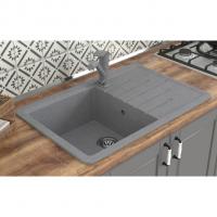 Мойка ML-GMS07 СТАНДАРТ с крылом, темно-серый (309), 750*495*190мм