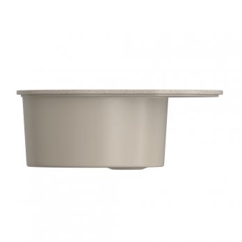 Мойка ML-GMS08 СТАНДАРТ овальная с крылом, песочный (302), 570*460*170мм