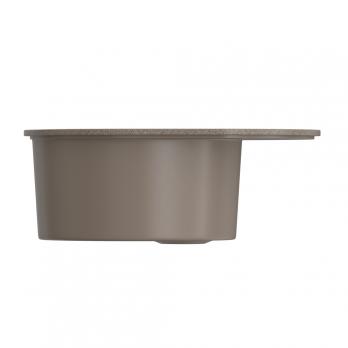 Мойка ML-GMS08 СТАНДАРТ овальная с крылом, терракот (307), 570*460*170мм