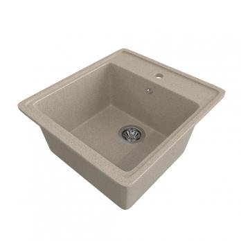 Мойка ML-GMS10 СТАНДАРТ прямоугольная, песочный (302), 460*505*190мм